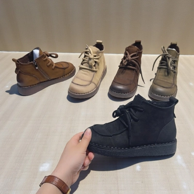 Ботинки женские демисезонные MOMOTARI натуральная кожа SM15 Ботинки женские демисезонные MOMOTARI натуральная кожа SM15