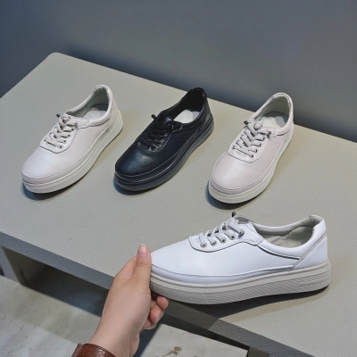 Кроссовки женские MOMOTARI искусственная кожа BK1311 Кроссовки женские MOMOTARI искусственная кожа BK1311