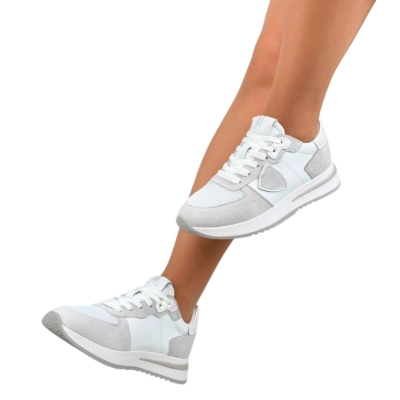 Кроссовки женские SAIVVILA комб натуральная кожа белые 7137 Кроссовки женские SAIVVILA комб натуральная кожа белые 7137