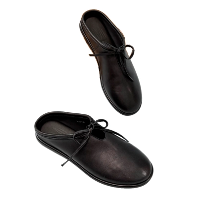 Туфли женские SAIVVILA без задника натуральная кожа черные X1213-1 Туфли женские SAIVVILA без задника натуральная кожа черные X1213-1