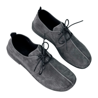 Туфли женские SAIVVILA натуральная замша серые 7166 Туфли женские SAIVVILA натуральная замша серые 7166