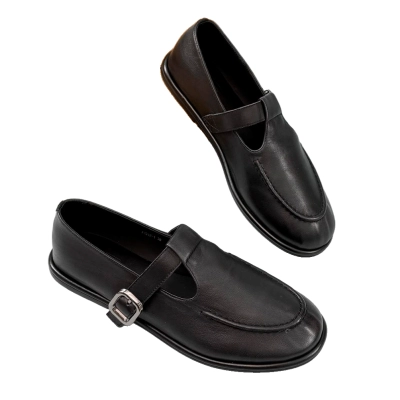 Туфли женские SAIVVILA натуральная кожа черные X1212-1 Туфли женские SAIVVILA натуральная кожа черные X1212-1