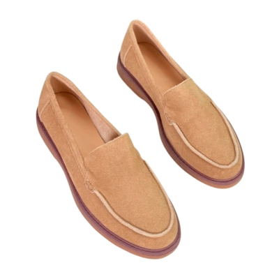 Лоферы женские SAIVVILA натуральная замша бежевые 7177 Лоферы женские SAIVVILA натуральная замша бежевые 7177