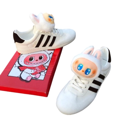 Кроссовки женские LABUBU иск. замша 8837