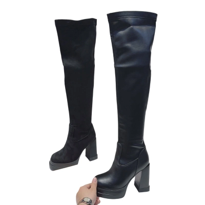 Сапоги женские зимние MOMOTARI искусственная кожа S92 Сапоги женские зимние MOMOTARI искусственная кожа S92