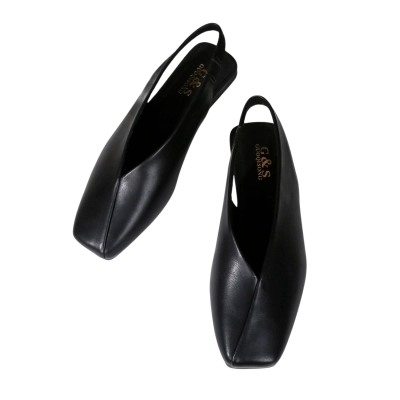 Туфли женские на лето GUOQISONG G&S искусственная кожа черные 2601-1 Туфли женские на лето GUOQISONG G&S искусственная кожа черные 2601-1