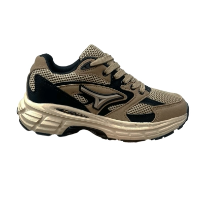 Кроссовки женские KMB спорт искусственная кожа коричневые В666-7 Кроссовки женские KMB спорт искусственная кожа коричневые В666-7