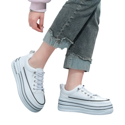 Кеды женские LUTA искусственная кожа белые Н203-1 Кеды женские LUTA искусственная кожа белые Н203-1