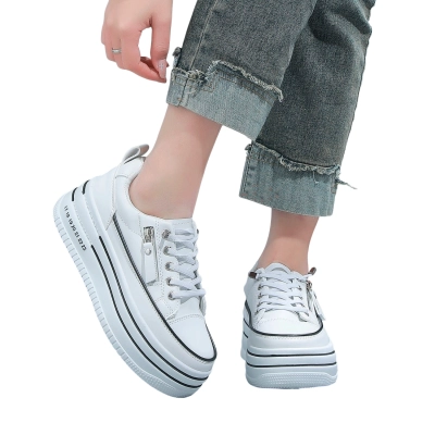 Кеды женские LUTA искусственная кожа белые Н202-2 Кеды женские LUTA искусственная кожа белые Н202-2