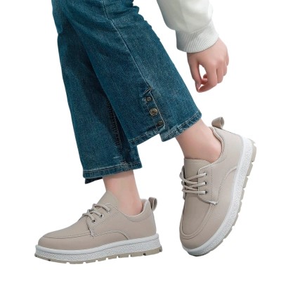 Кроссовки женские LUTA спорт искусственная кожа бежевые Н201-3 Кроссовки женские LUTA спорт искусственная кожа бежевые Н201-3