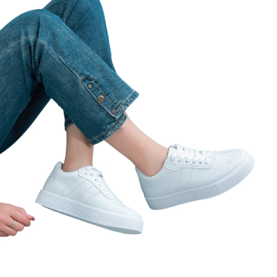 Кроссовки женские LUTA спорт искусственная кожа белые Н212-2 Кроссовки женские LUTA спорт искусственная кожа белые Н212-2