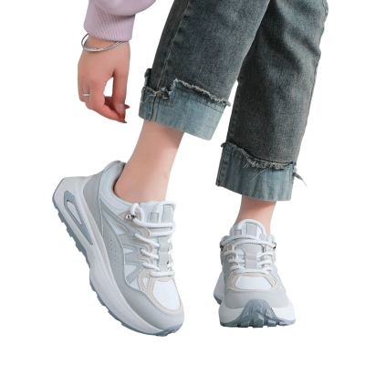 Кроссовки женские LUTA спорт искусственная кожа серые Н209-4 Кроссовки женские LUTA спорт искусственная кожа серые Н209-4