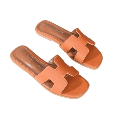 Шлепанцы женские на лето GUOQISONG G&S искусственная кожа оранжевые 5451 Шлепанцы женские на лето GUOQISONG G&S искусственная кожа оранжевые 5451