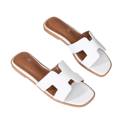 Шлепанцы женские на лето GUOQISONG G&S искусственная кожа белые 5455 Шлепанцы женские на лето GUOQISONG G&S искусственная кожа белые 5455