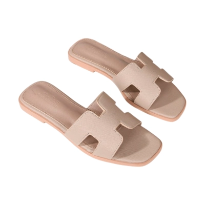 Шлепанцы женские на лето GUOQISONG G&S искусственная кожа бежевые 5463 Шлепанцы женские на лето GUOQISONG G&S искусственная кожа бежевые 5463