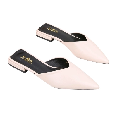 Мюли женские на лето GUOQISONG G&S искусственная кожа бежевые MS8851-3 Мюли женские на лето GUOQISONG G&S искусственная кожа бежевые MS8851-3