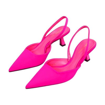 Туфли женские на лето GUOQISONG G&S спандекс фуксия 566-12 Туфли женские на лето GUOQISONG G&S спандекс фуксия 566-12