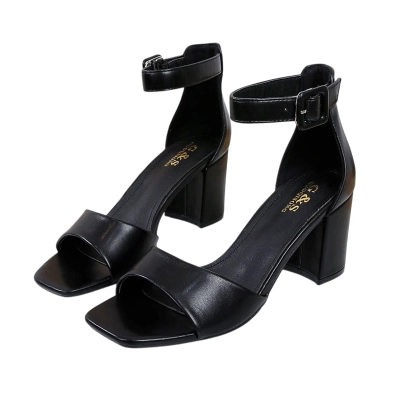 Босоножки женские GUOQISONG G&S искусственная кожа черные MS172-5 Босоножки женские GUOQISONG G&S искусственная кожа черные MS172-5