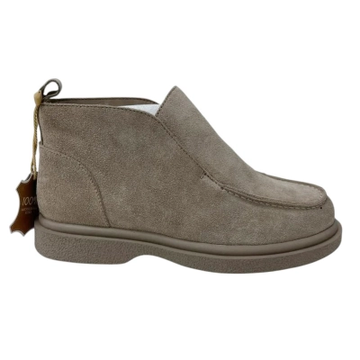 Полуботинки женские зимние CAMILLE натуральная замша бежевые M8039-2 Полуботинки женские зимние CAMILLE натуральная замша бежевые M8039-2