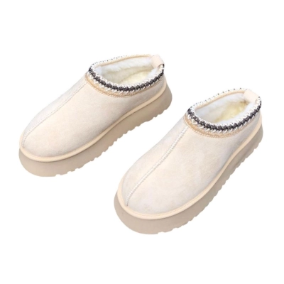 Угги женские на зиму короткие искусственная замша бежевые 8940 Угги женские на зиму короткие искусственная замша бежевые 8940