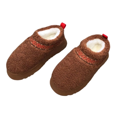 Угги женские на зиму короткие искусственный замша с мехом коричневые 8944 Угги женские на зиму короткие искусственный замша с мехом коричневые 8944