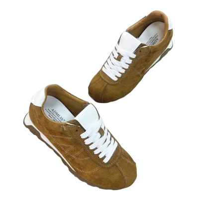 Кроссовки женские ADMLIS искусственная замша горчичные V3531-16 Кроссовки женские ADMLIS искусственная замша горчичные V3531-16