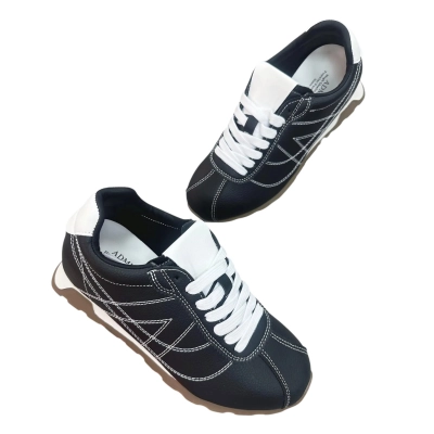 Кроссовки женские ADMLIS искусственная кожа черные V3530 Кроссовки женские ADMLIS искусственная кожа черные V3530