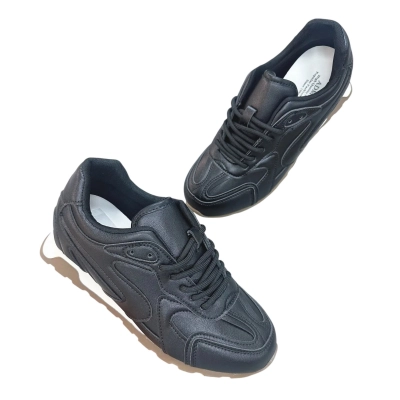 Кроссовки женские ADMLIS искусственная кожа черные V3532 Кроссовки женские ADMLIS искусственная кожа черные V3532