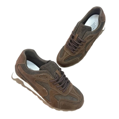 Кроссовки женские ADMLIS искусственная замша коричневые V3533-12 Кроссовки женские ADMLIS искусственная замша коричневые V3533-12