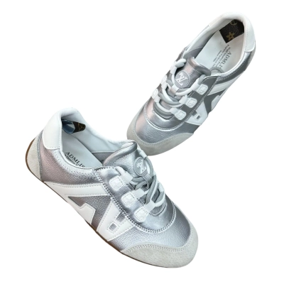 Кроссовки женские ADMLIS искусственная кожа серебристые V3528-20 Кроссовки женские ADMLIS искусственная кожа серебристые V3528-20