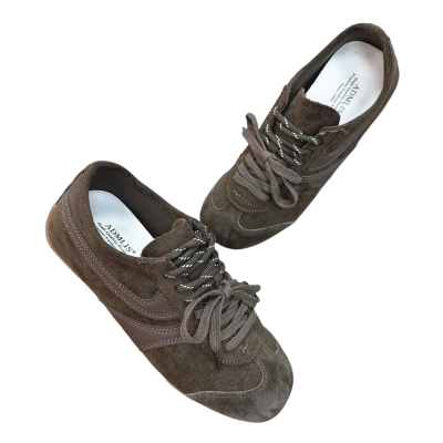 Кроссовки женские ADMLIS искусственная замша коричневые V3529-12 Кроссовки женские ADMLIS искусственная замша коричневые V3529-12