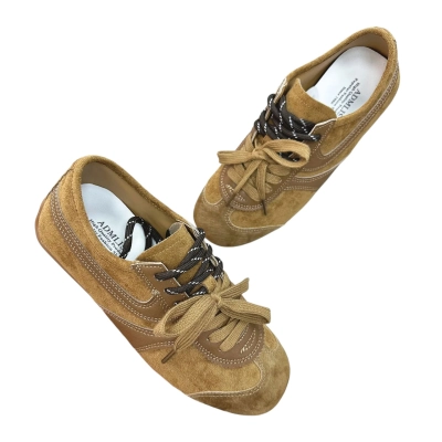 Кроссовки женские ADMLIS искусственная замша песочные V3529-16 Кроссовки женские ADMLIS искусственная замша песочные V3529-16