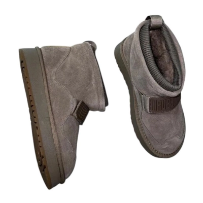 Угги женские ADMLIS натуральная замша серые WF07-1 Угги женские ADMLIS натуральная замша серые WF07-1