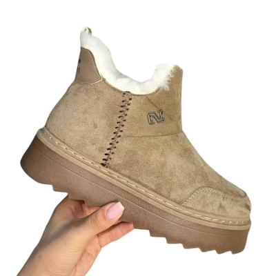 Угги женские ADMLIS искусственная замша капучино F9001-1 Угги женские ADMLIS искусственная замша капучино F9001-1