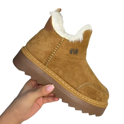 Угги женские ADMLIS искусственная замша песочные F9001-16 Угги женские ADMLIS искусственная замша песочные F9001-16