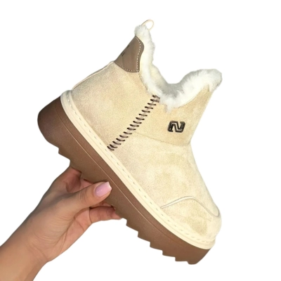 Угги женские ADMLIS искусственная замша бежевые F9001-13 Угги женские ADMLIS искусственная замша бежевые F9001-13