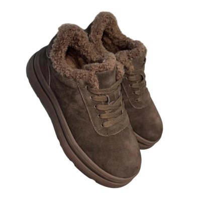 Ботинки женские ADMLIS натуральная замша коричневые FC225-12 Ботинки женские ADMLIS натуральная замша коричневые FC225-12