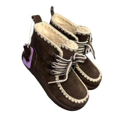 Ботинки женские ADMLIS натуральная замша коричневые FC231-12 Ботинки женские ADMLIS натуральная замша коричневые FC231-12