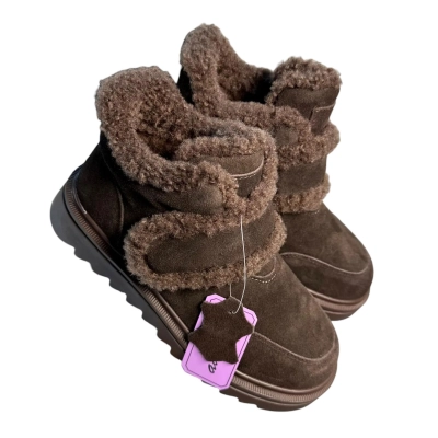 Ботинки женские ADMLIS натуральная замша коричневые FC229-12 Ботинки женские ADMLIS натуральная замша коричневые FC229-12