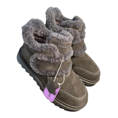 Ботинки женские ADMLIS натуральная замша серые FC229-5 Ботинки женские ADMLIS натуральная замша серые FC229-5