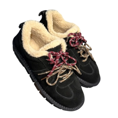 Полуботинки женские ADMLIS натуральная замша черные WF33 Полуботинки женские ADMLIS натуральная замша черные WF33