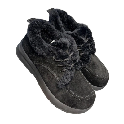 Ботинки женские ADMLIS натуральная замша черные FW39 Ботинки женские ADMLIS натуральная замша черные FW39