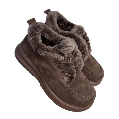 Ботинки женские ADMLIS натуральная замша коричневые FW39-12 Ботинки женские ADMLIS натуральная замша коричневые FW39-12