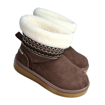 Ботинки женские зимние ADMLIS искусственная замша коричневые F3108-12 Ботинки женские зимние ADMLIS искусственная замша коричневые F3108-12