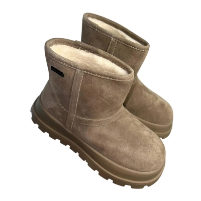 Ботинки женские зимние ADMLIS натуральная замша капучино FC235-19 Ботинки женские зимние ADMLIS натуральная замша капучино FC235-19