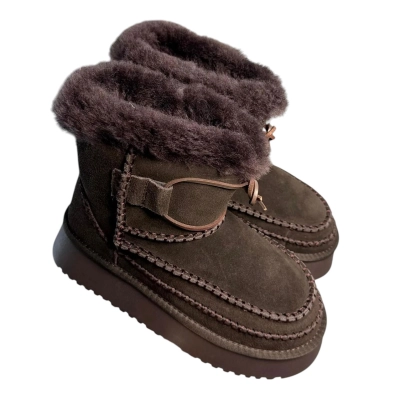 Ботинки женские зимние ADMLIS натуральная замша шоколадные FC216-12 Ботинки женские зимние ADMLIS натуральная замша шоколадные FC216-12