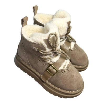 Ботинки женские зимние ADMLIS натуральная замша капучино FC227-19 Ботинки женские зимние ADMLIS натуральная замша капучино FC227-19