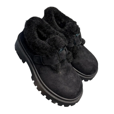 Ботинки женские зимние ADMLIS искусственная замша черные F3827 Ботинки женские зимние ADMLIS искусственная замша черные F3827