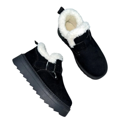 Ботинки женские зимние ADMLIS искусственная замша черные F9005 Ботинки женские зимние ADMLIS искусственная замша черные F9005