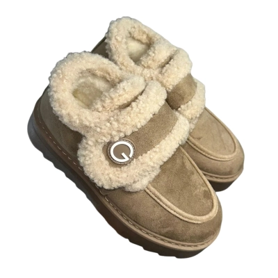 Полуботинки женские зимние ADMLIS искусственная замша капучино F9008-1 Полуботинки женские зимние ADMLIS искусственная замша капучино F9008-1